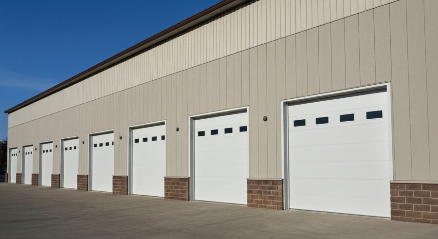 Steel warehouse storage facilities